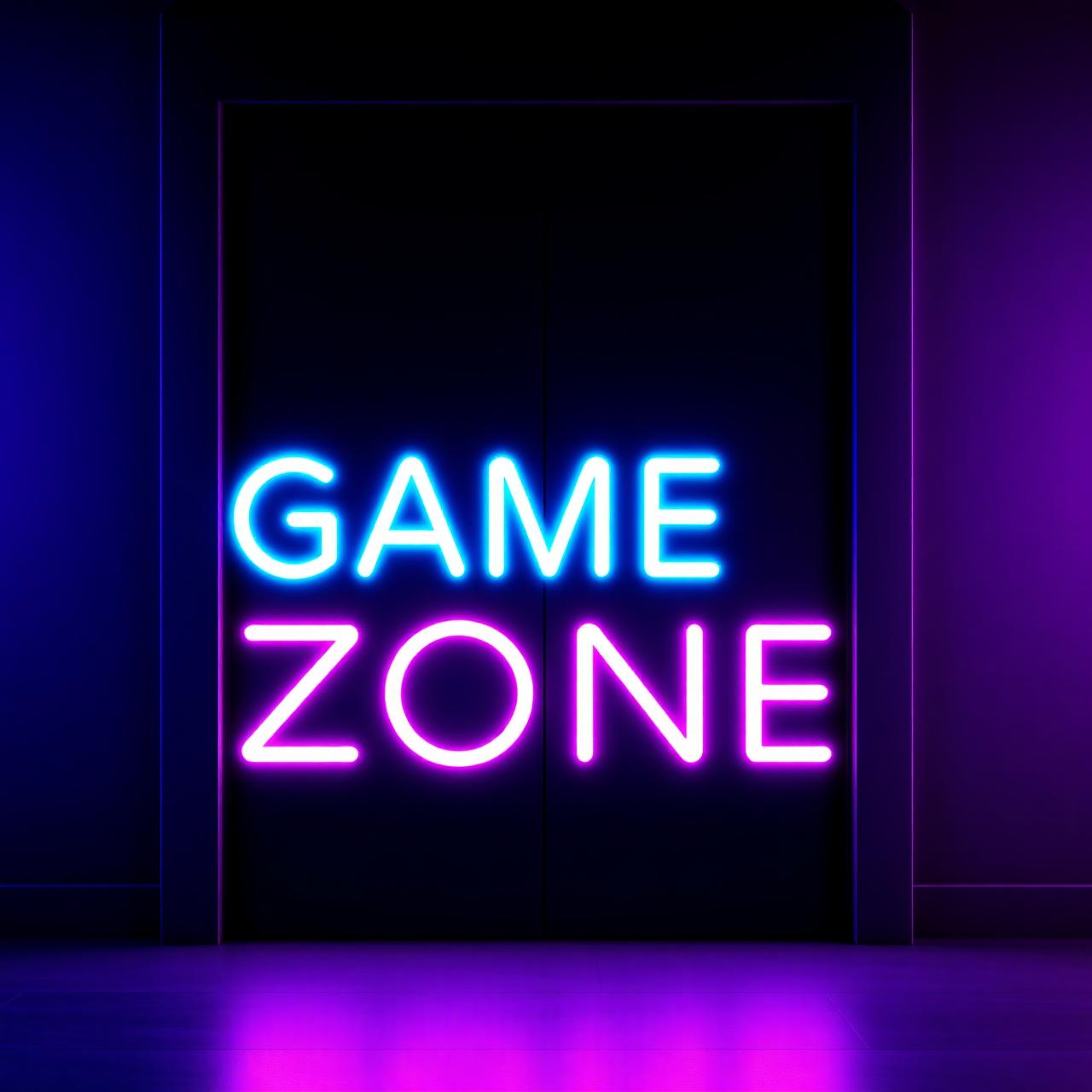 Gaming Room Door Sign (LED)