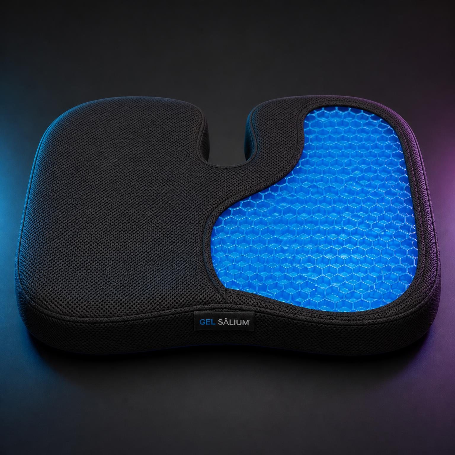 Gel-Infused Gaming Seat Cushion
